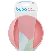 Bowl em Silicone com Ventosa Rosa - Buba