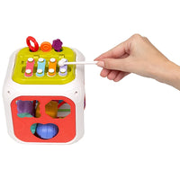 Cubo Multiatividades Formas e Encaixes 7 em 1 - Buba