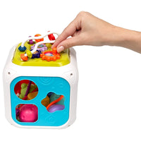 Cubo Multiatividades Formas e Encaixes 7 em 1 - Buba