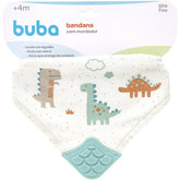 Babador Bandana com Mordedor Magic Dino- Buba