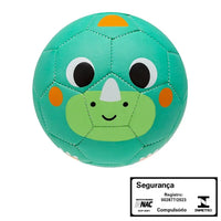 Bola de Futebol para bebê BubaZoo Dino - Buba
