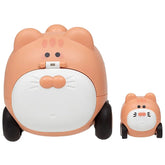 Carrinho Animal com Filhote Rosa