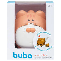 Carrinho Animal com Filhote Rosa