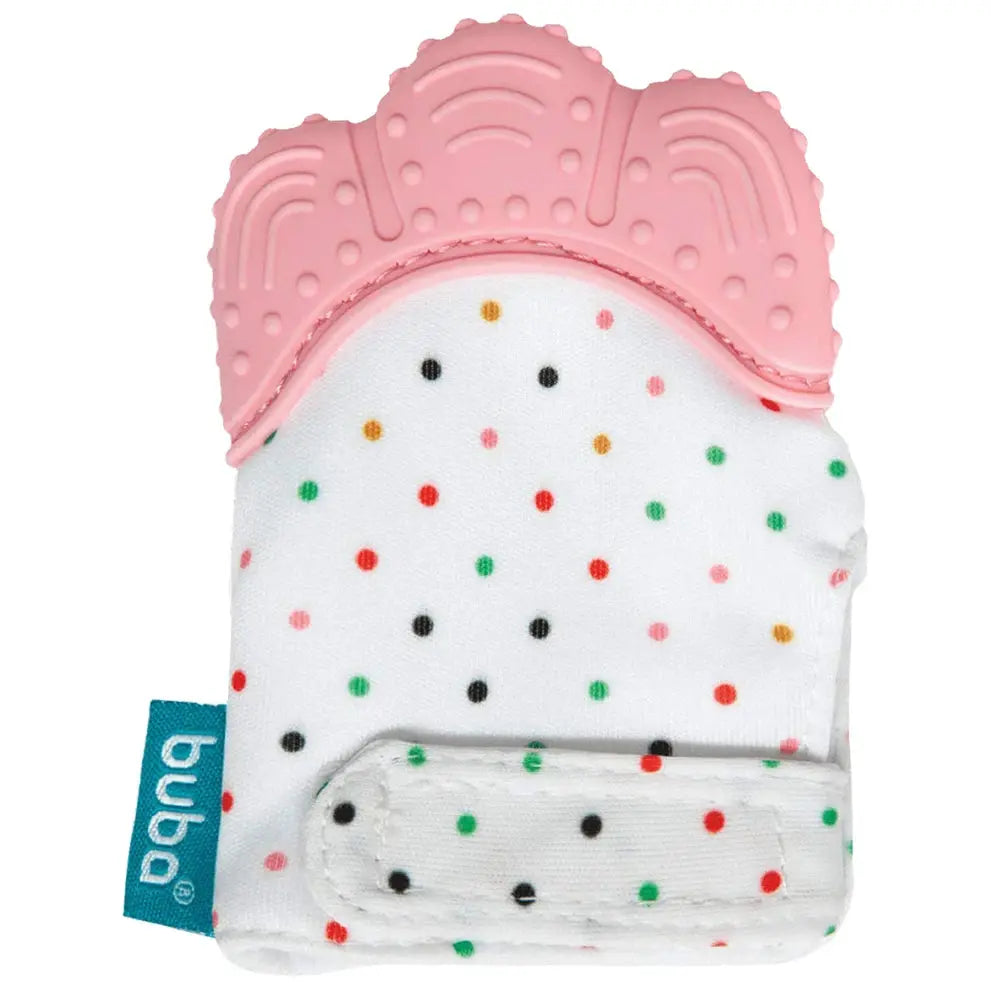 Luvinha Mordedor de Silicone Rosa (3m+) - Buba Buba