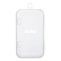 Babador com Cata-migalhas em Silicone com Estojo Arco-Íris (3m+) - Buba