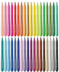 Caneta hidrográfica 36 cores, Vai e Vem - Faber-Castell