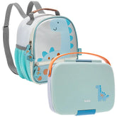 Kit Escolar: Lancheira Térmica + Bentô Box Magic Dino Buba