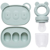 Kit Porta-Frutinhas e Forminha em Silicone Verde - Buba