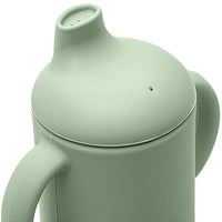 Copo de Transição em Silicone com Alça Verde 120ml - Buba