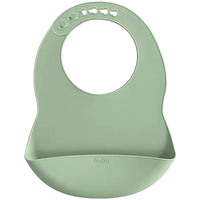 Kit Refeição para bebê em Silicone Verde (6m+) - Buba