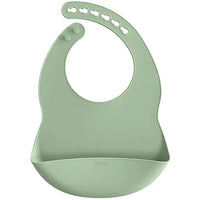 Kit Refeição para bebê em Silicone Verde (6m+) - Buba