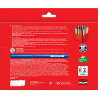 Caneta hidrográfica 36 cores, Vai e Vem - Faber-Castell