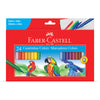 Canetinha Colors 24 Cores Faber-Castell