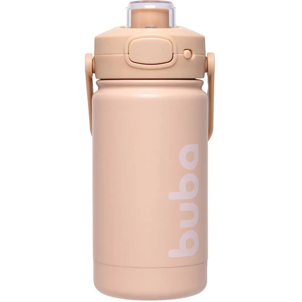 Garrafinha Termica Parede Dupla - Bege Buba