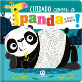 Livro Toque e sinta Cuidado com o panda e seus amigos!