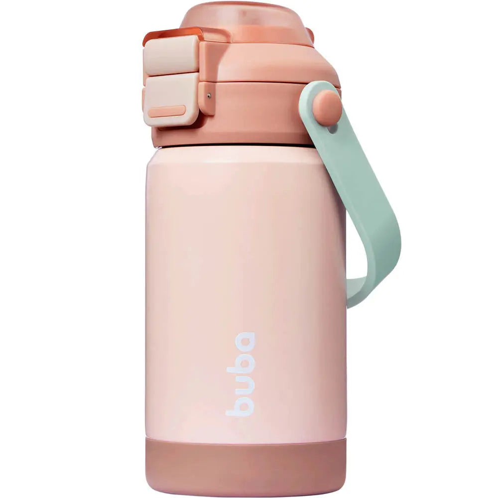 Garrafinha Termica Rosa Buba Buba