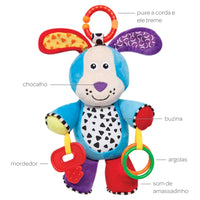 Cachorrinho Treme-treme de Atividades - Buba