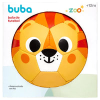 Bola de Futebol para bebê BubaZoo Leãozinho - Buba