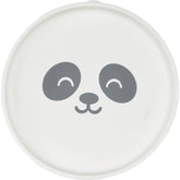 Prato em Silicone com Ventosa Gumy Off White - Buba