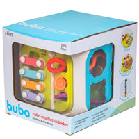 Cubo Multiatividades Formas e Encaixes 7 em 1 - Buba