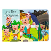 Contos Clássicos com Abas: Os Três Porquinhos - Happy Books