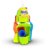 Caminhão infantil de brinquedo Brincando na Praia, ideal para brincar na areia e transportar areia ou brinquedos