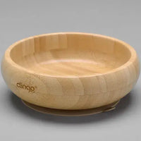 Bowl de bambu com ventosa - Clingo