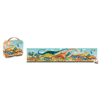 Maleta Quebra-cabeça Panorâmico Dino – 100 peças