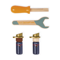 Caminhão de bombeiros com 45 peças brico kids – Janod