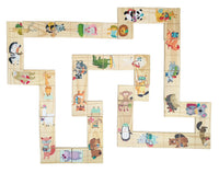 Dominó Gigante de Madeira Animais newart