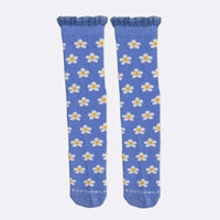 Meia Margarida Azul Cantarola