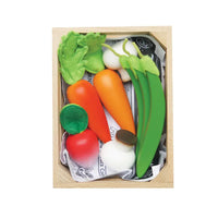 Caixa de Comida de Madeira para Colheita de Vegetais - Le Toy Van