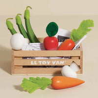 Caixa de Comida de Madeira para Colheita de Vegetais - Le Toy Van