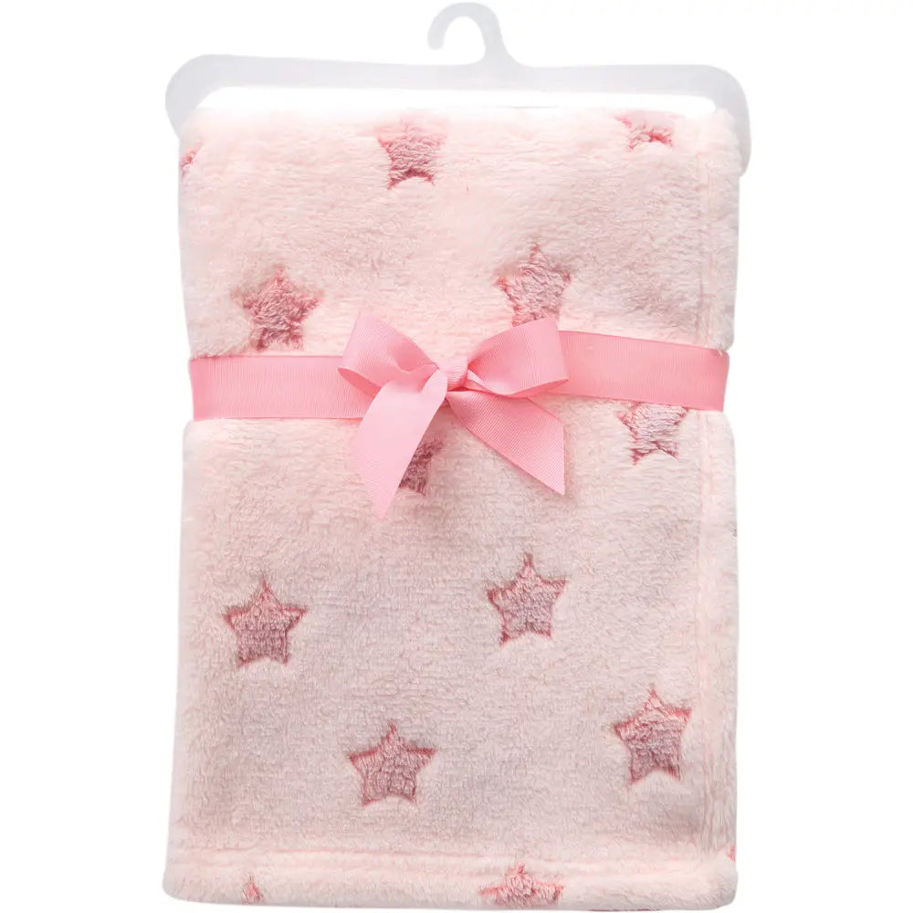 Mantinha Estrelinhas Rosa Buba