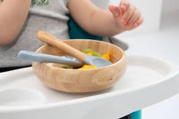 Bowl de bambu com ventosa - Clingo