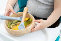 Bowl de bambu com ventosa - Clingo