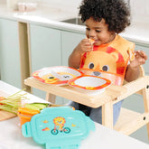 Kit Refeição para bebê BubaZoo Leãozinho - Buba