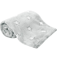Mantinha Estrelinhas Cinza Buba Buba