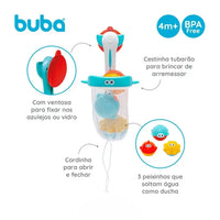 Cestinha de Banho Tubarão - Buba
