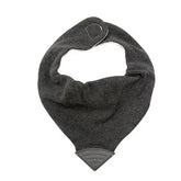 Babador Bandana com Mordedor Preto (3m+) - Clingo