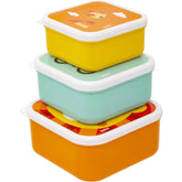 Kit 3 Potinhos para bebê BubaZoo Leãozinho - Buba