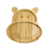 Prato De Bambu C/Ventosa Hipopótamo - Clingo