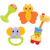 Conjunto de Chocalhos e Mordedores Fun 4un - Buba