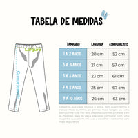 Calça Legging Infantil menina Orion - Trend4kids