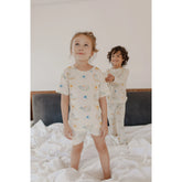 Conjunto pijama curto arco-íris - Trend4kids