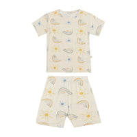 Conjunto pijama curto arco-íris - Trend4kids