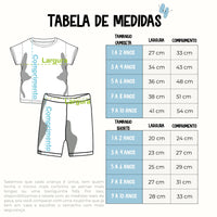 Conjunto pijama curto arco-íris - Trend4kids