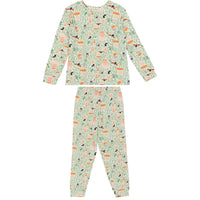 Conjunto pijama infantil longo bosque - Trend4kids