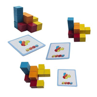 Cubos Coloridos - Brinquedo Educativo carimbras