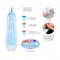 Kit Lixa de Unha Elétrico (0m+) - Buba